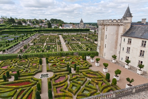 Les jardins du château de Villandry