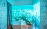 salle de bain sous la mer seahorse