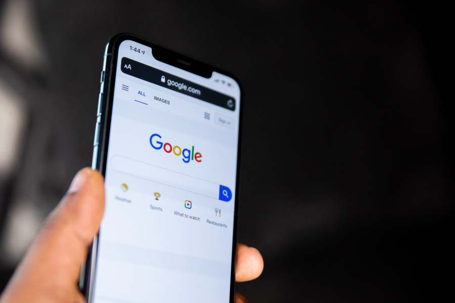 moteur de recherche google sur mobile