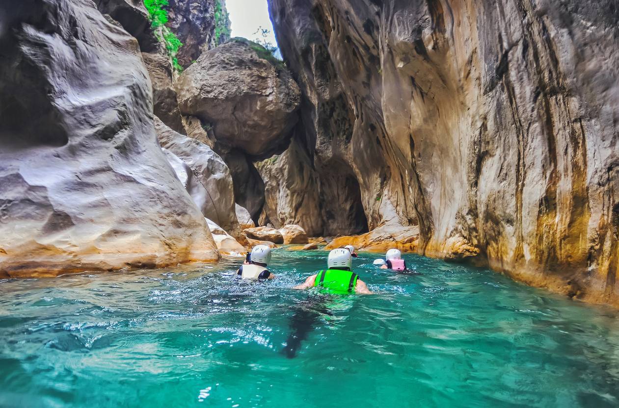 Castellane faire du canyoning