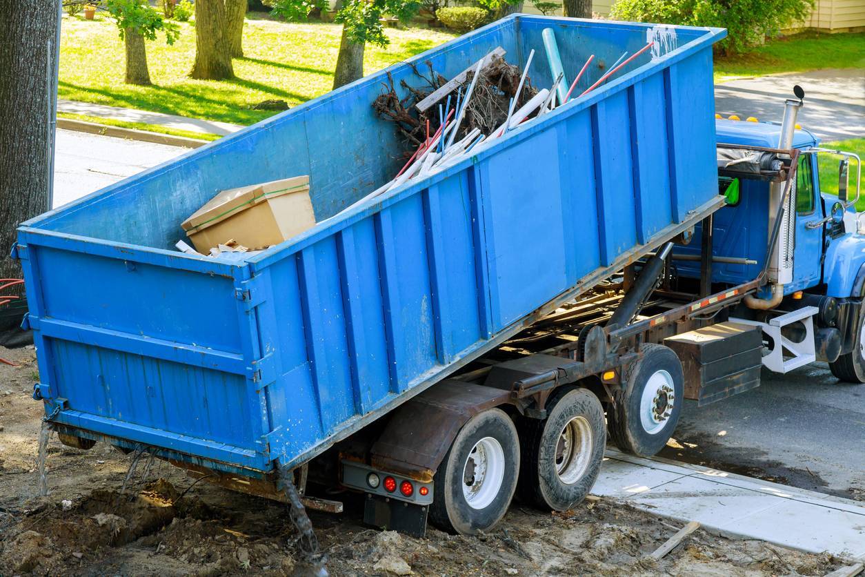 entreprise de collecte d'encombrants, déchets d'entreprise