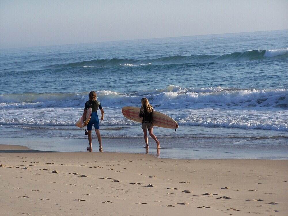 prendre des cours de surf à Crozon