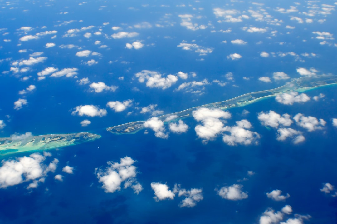 une vue panoramique des îles marquises