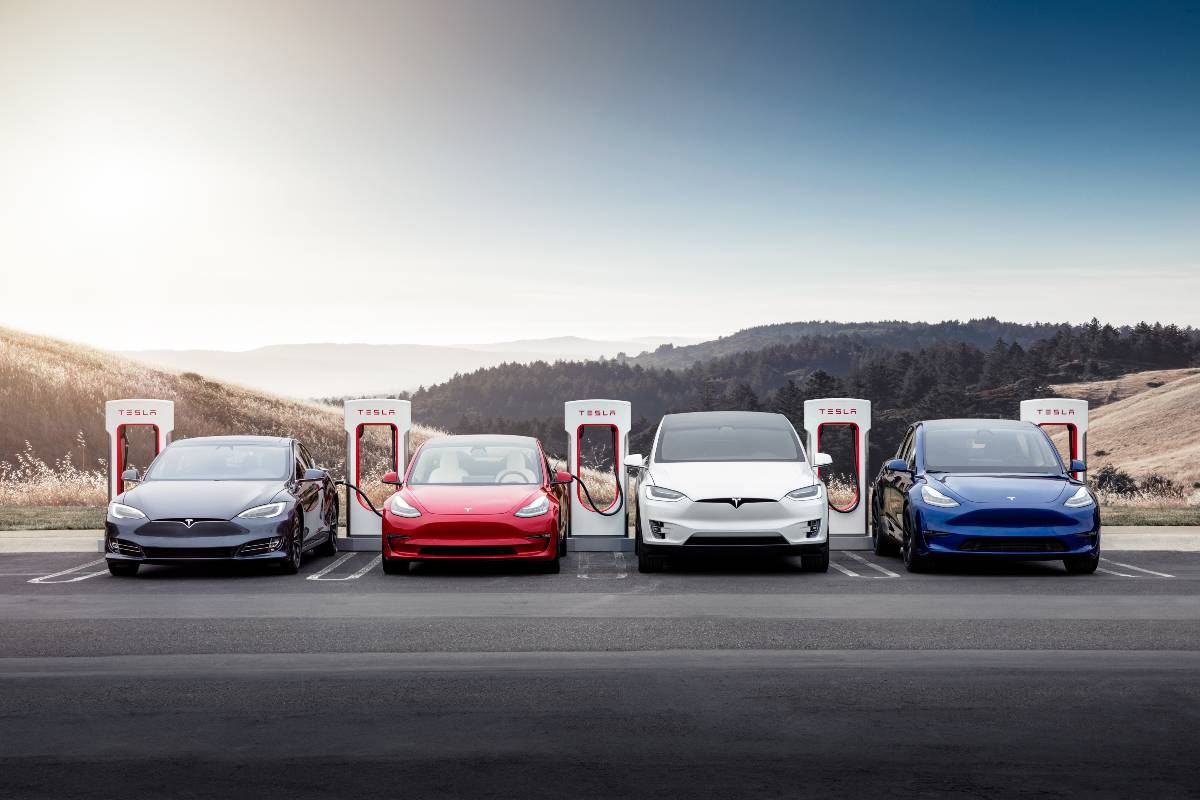 différents modèles Tesla