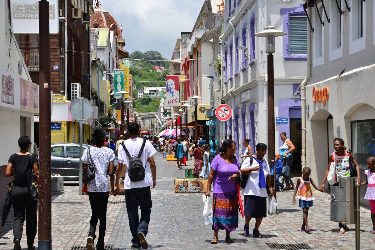 population à fort de france martinique