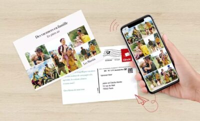 carte postale personnalisable