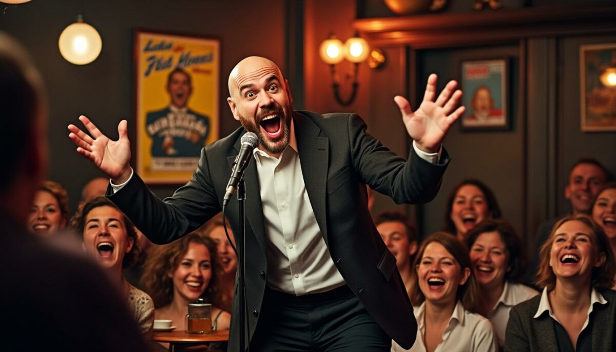 découvrez les humoristes français chauves qui font rire la france ! plongez dans l'univers comique de ces artistes au talent incontestable, qui avec leur humour unique et leur charme, divertissent un public toujours fidèle. un hommage hilarant à ceux qui prouvent que la calvitie peut être un véritable atout sur scène.