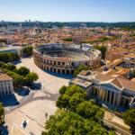 vue aérienne des arènes de Nimes - © Depositphotos