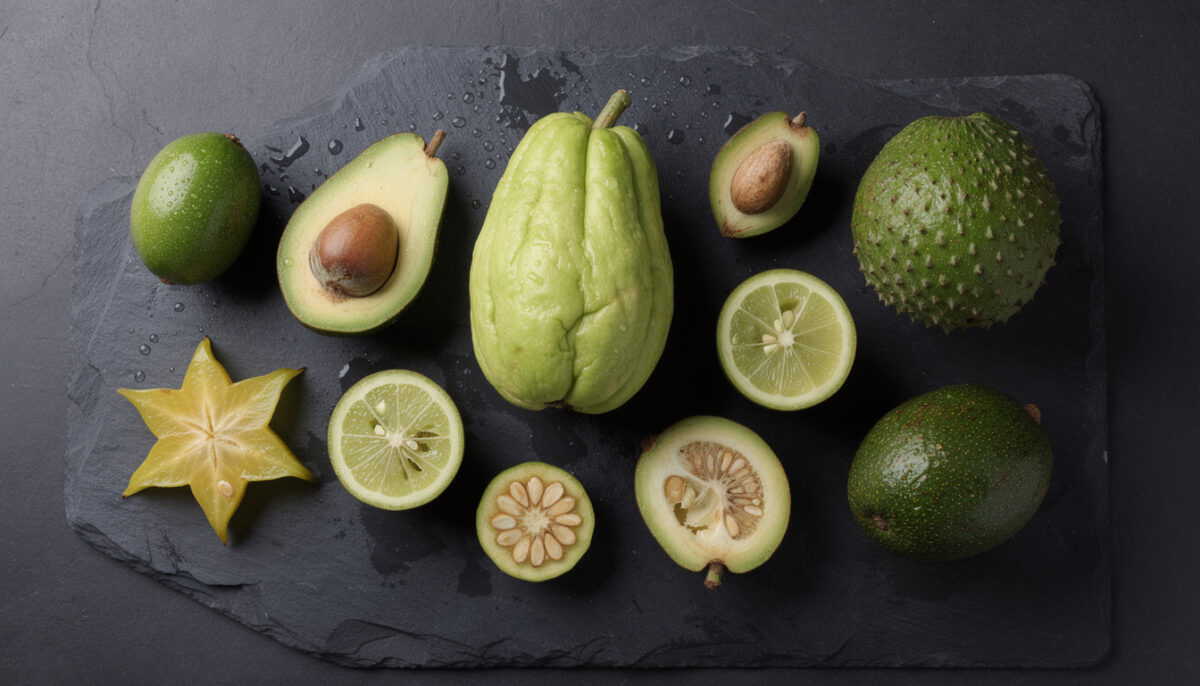découvrez notre guide complet sur tous les fruits exotiques verts et leurs bienfaits pour la santé. apprenez à les reconnaître, savourer et profiter de leurs vertus nutritionnelles uniques.