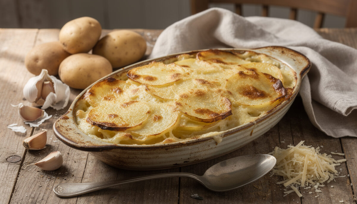 d&eacute;couvrez notre recette facile et authentique du gratin dauphinois, un classique fran&ccedil;ais cr&eacute;meux parfait pour r&eacute;galer toute la famille.